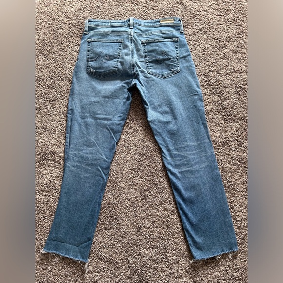 🩵AG Adriano Goldschmied The Prima Crop Cigarette Crop, size 10. - Picture 2 of 8